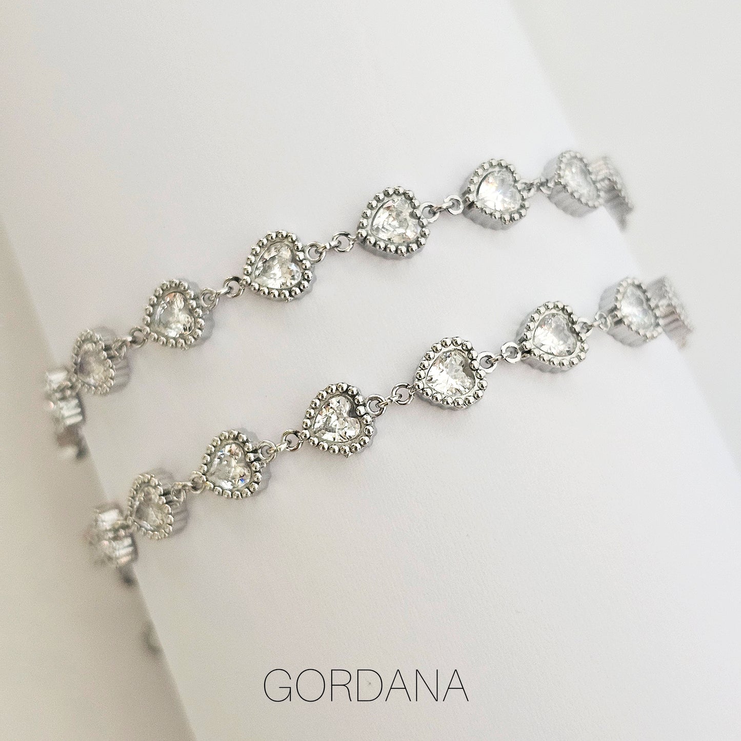 Radiance stainless steel Bracelet Silver