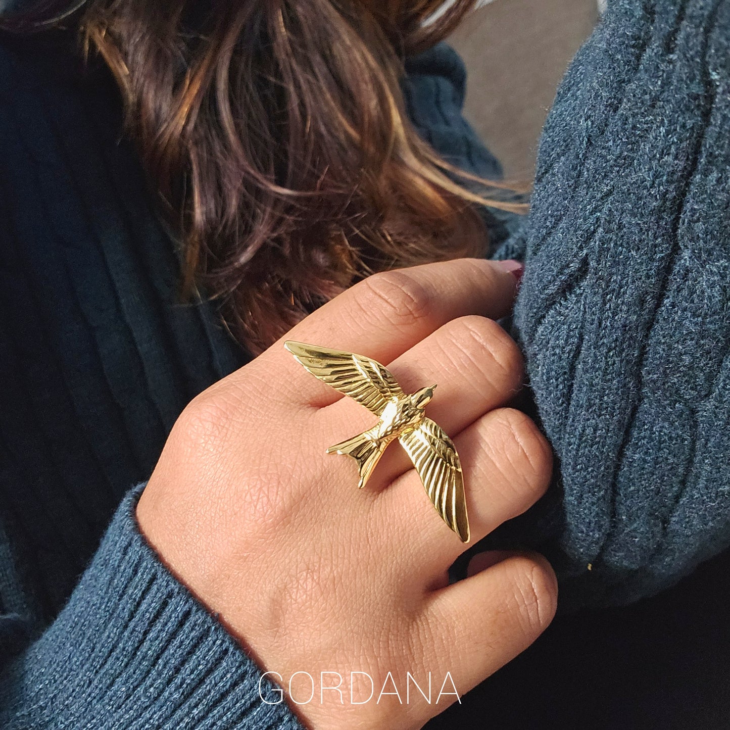 Fearless stainless steel Ring