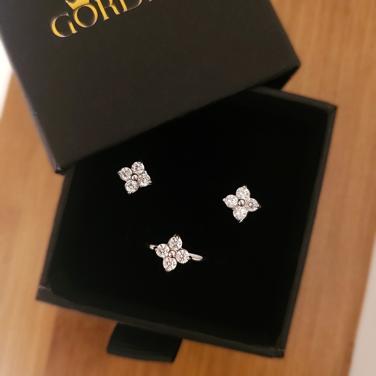 Blossom Duo stainless steel set - Silver