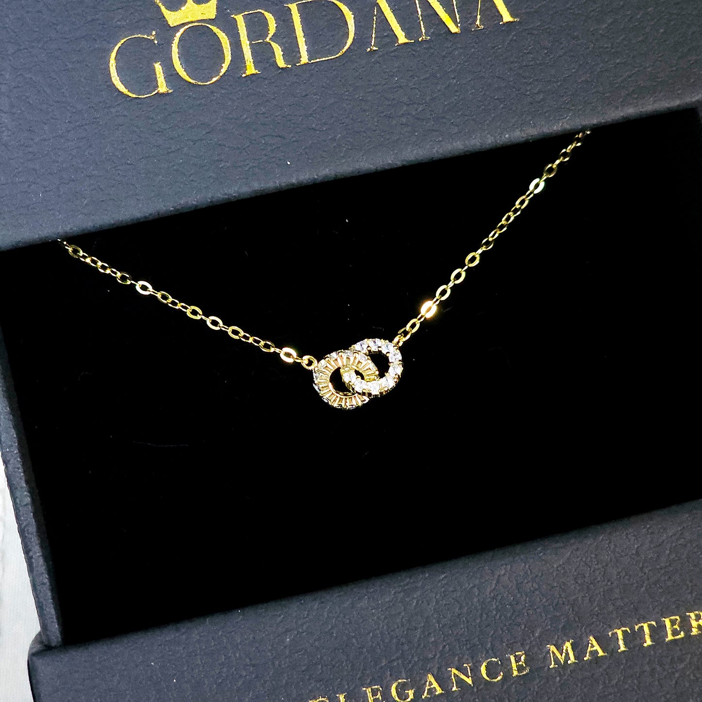 Silver Necklace - Gold Plated