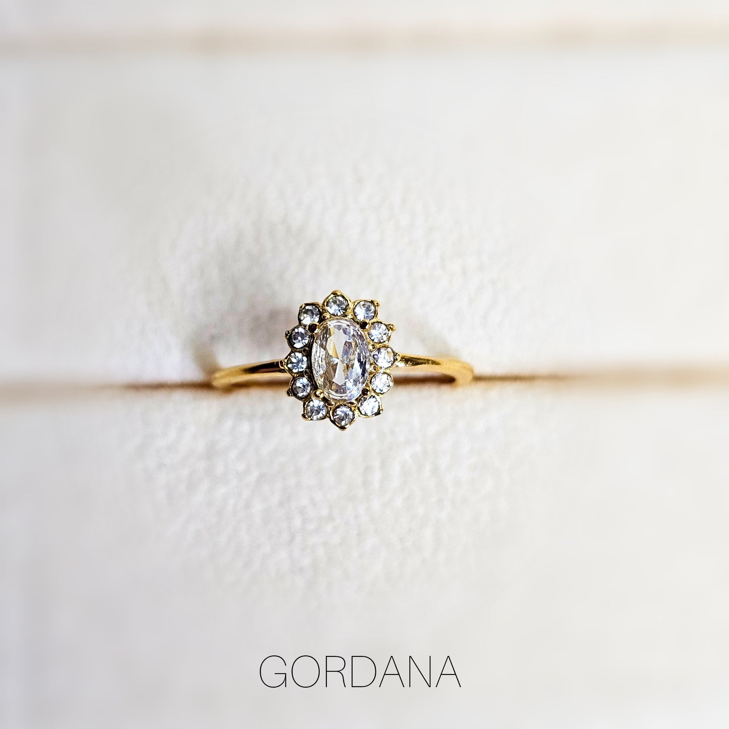 Flower stainless steel ring