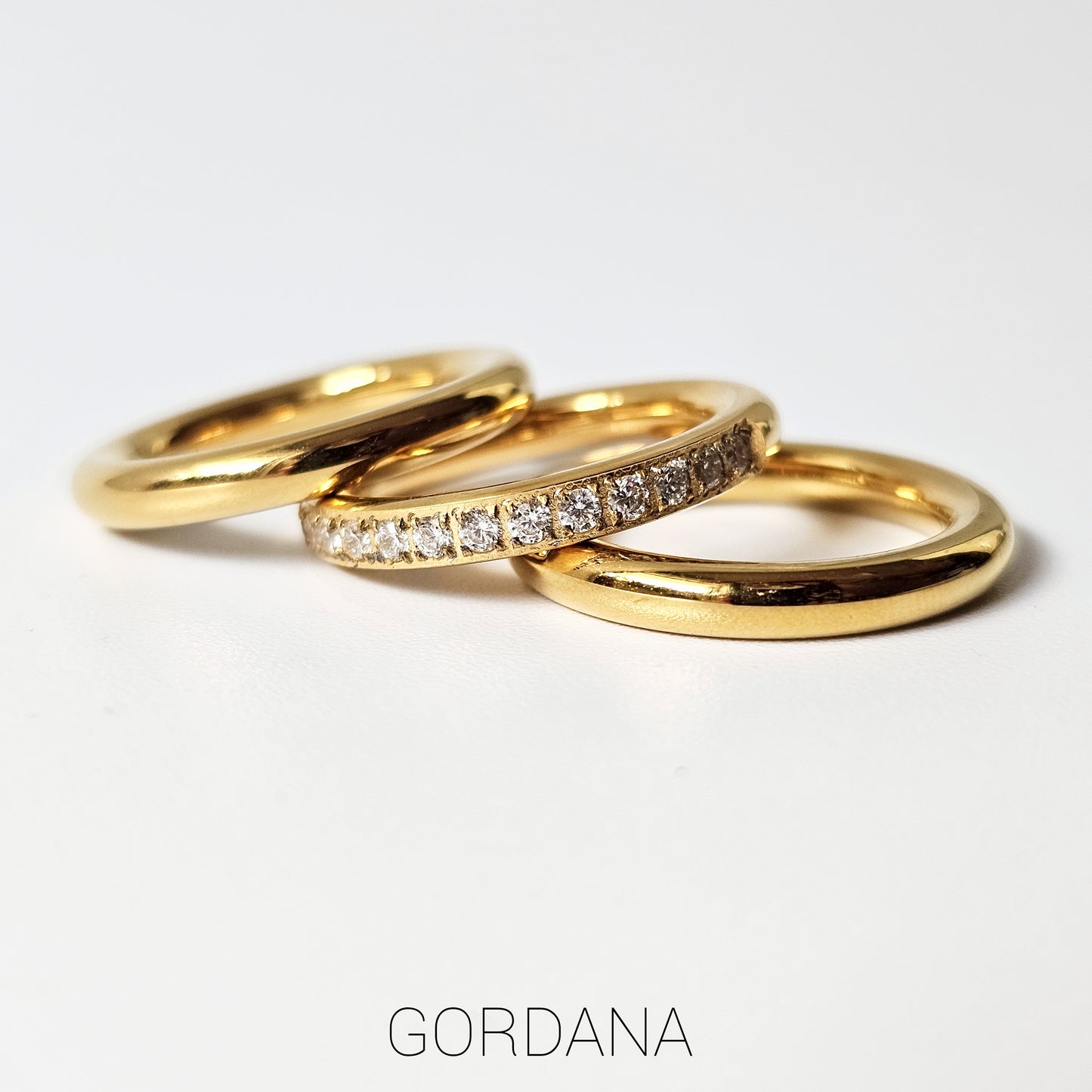 Trio set Gold Rings