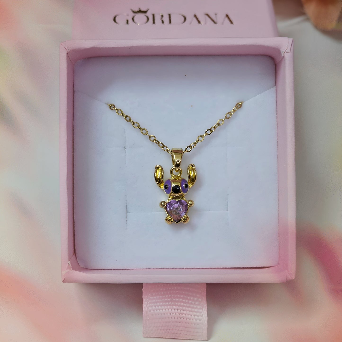 STITCH Necklace - purple