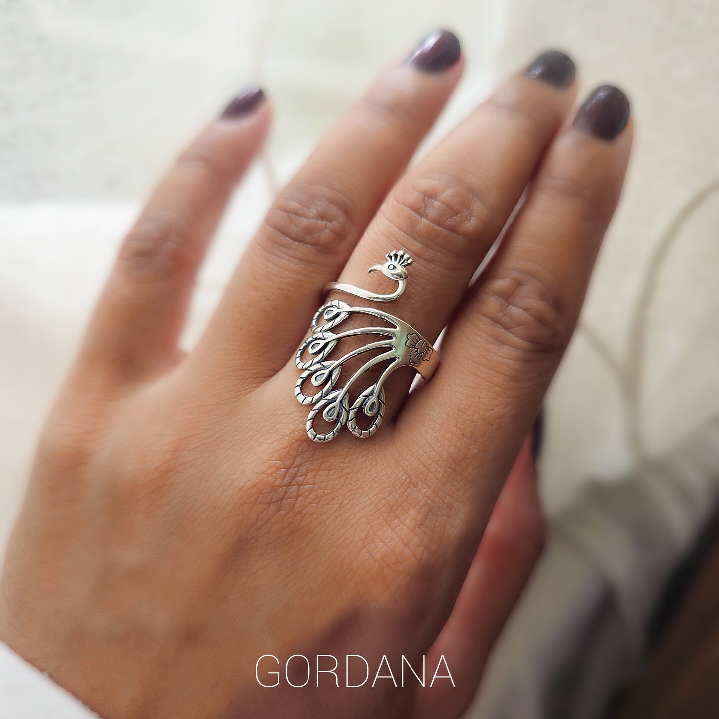 Peacock Ring