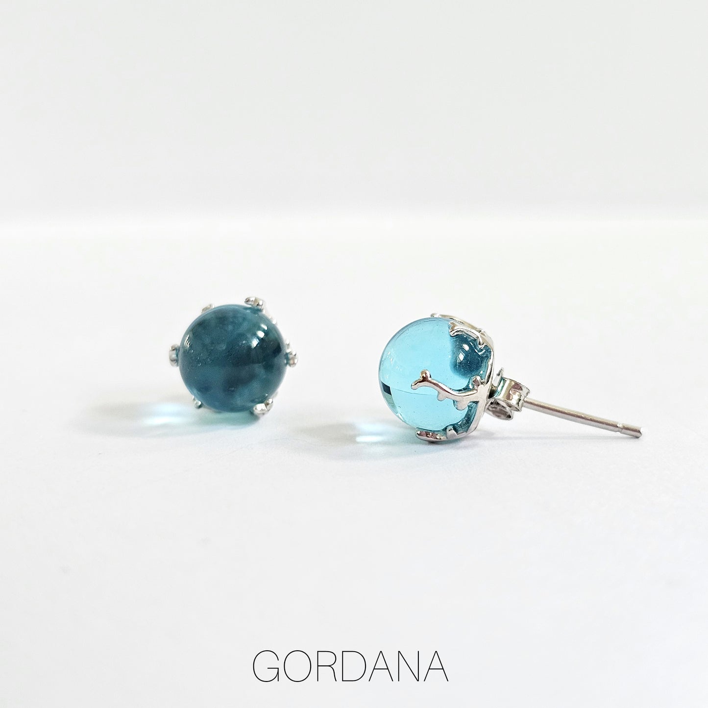 Blue crystal Earrings